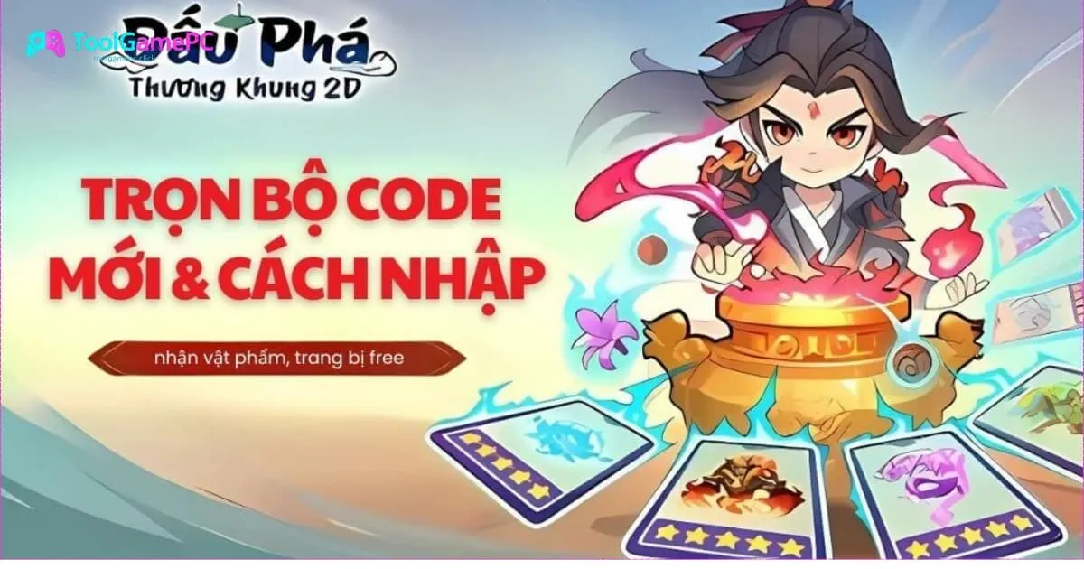 Các Bước Nhập Code Đấu Phá Thương Khung 2D