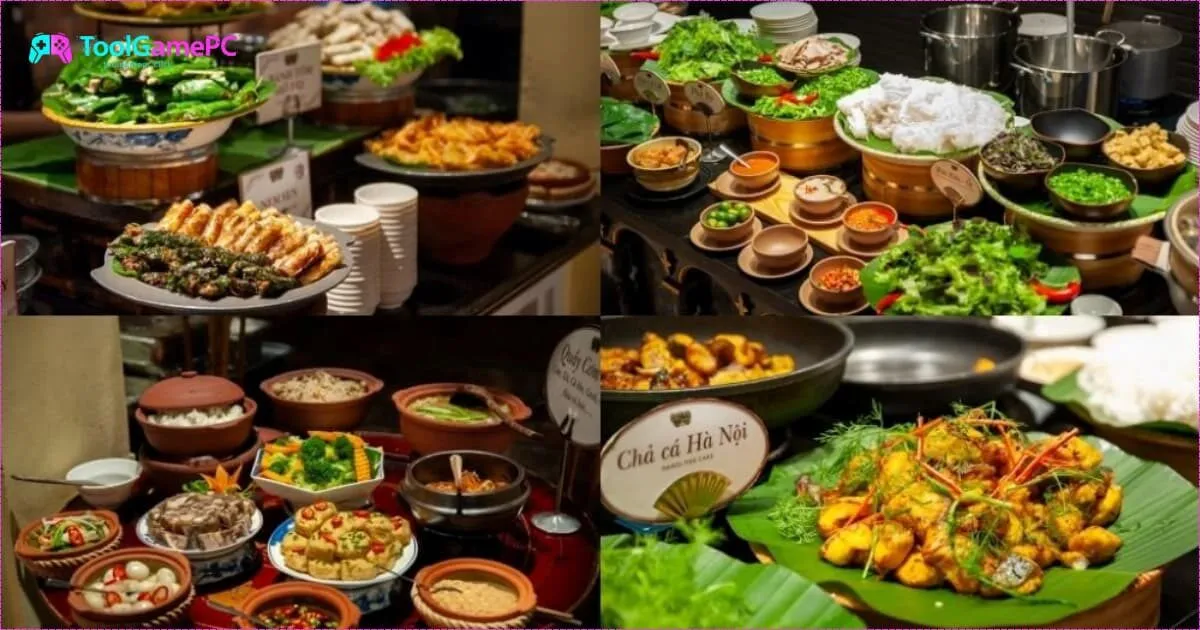 Các Món Ăn nổi bật Tại Sen Tây Hồ