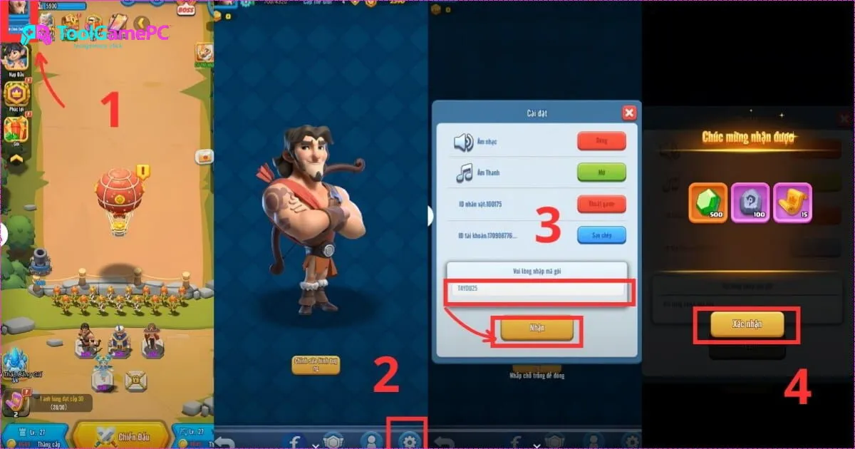 Cách Nhập Code Đại Loạn Đấu Tây Du