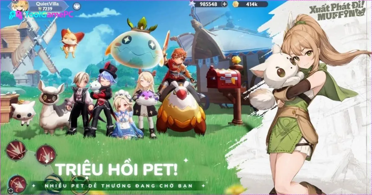 Code Xuất Phát Đi Muffin