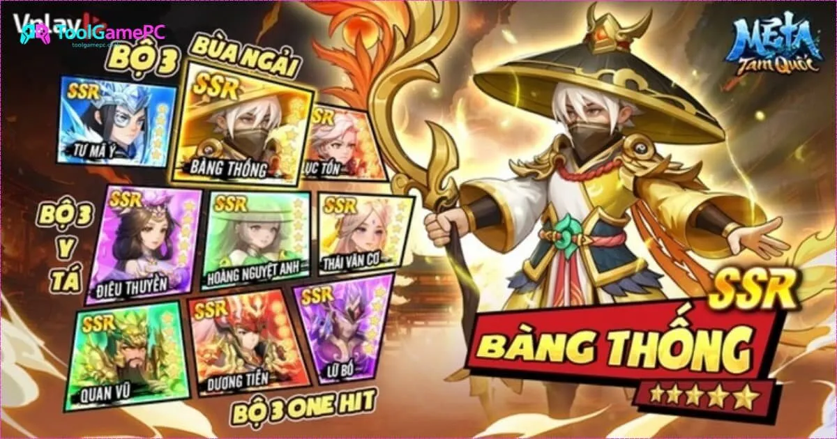 Danh sách code Mê Ta Tam Quốc mới nhất