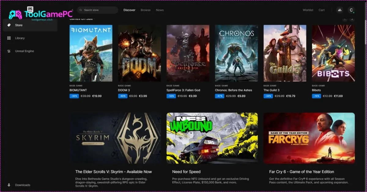 Epic Games Launcher - Cánh Cổng Đến Với Game AAA Miễn Phí