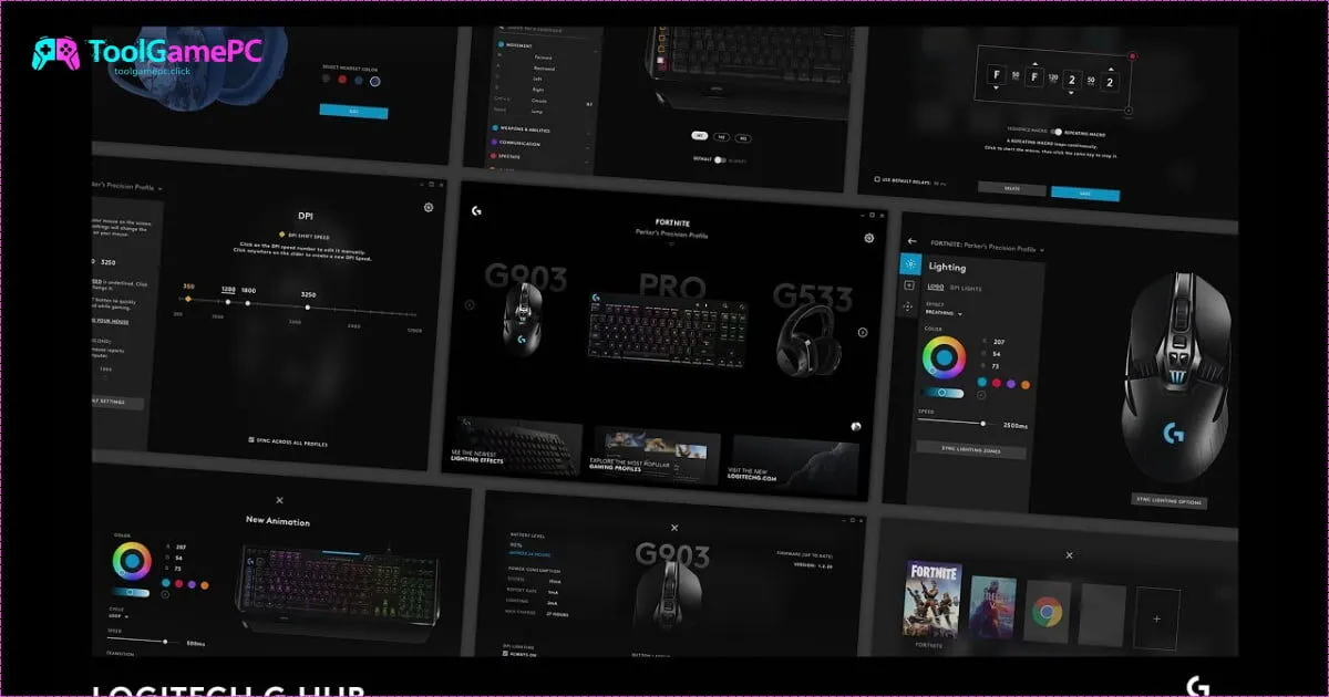 Hướng Dẫn Cài Đặt Logitech G HUB Và Thiết Lập