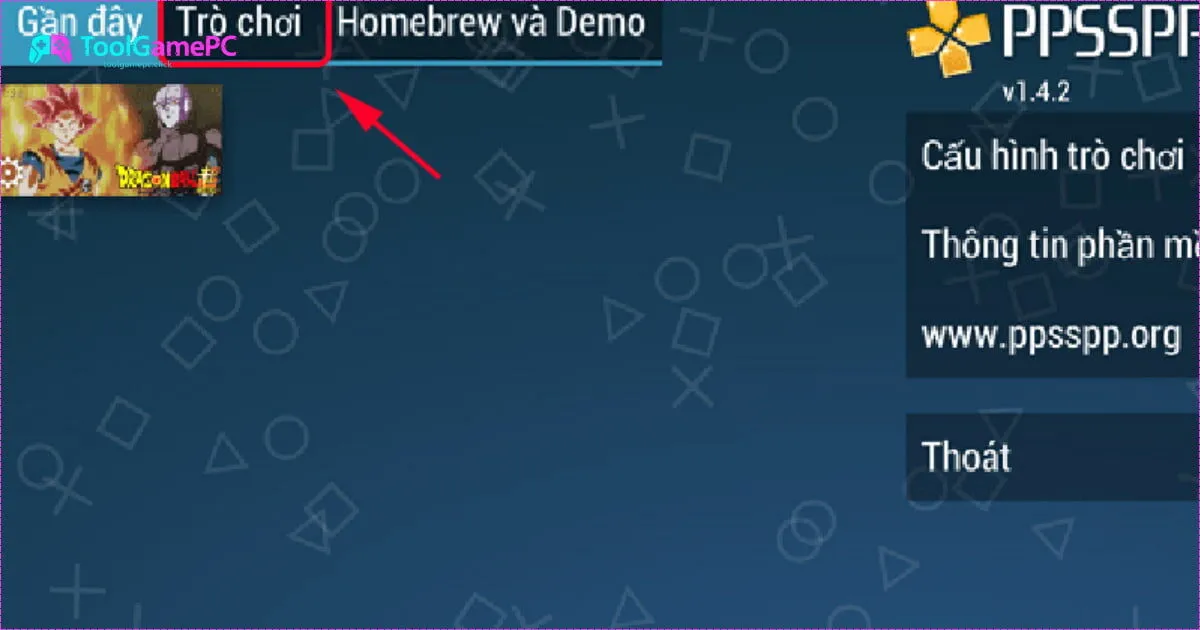 Hướng Dẫn Cài Đặt PPSSPP Và Thiết Lập Cơ Bản