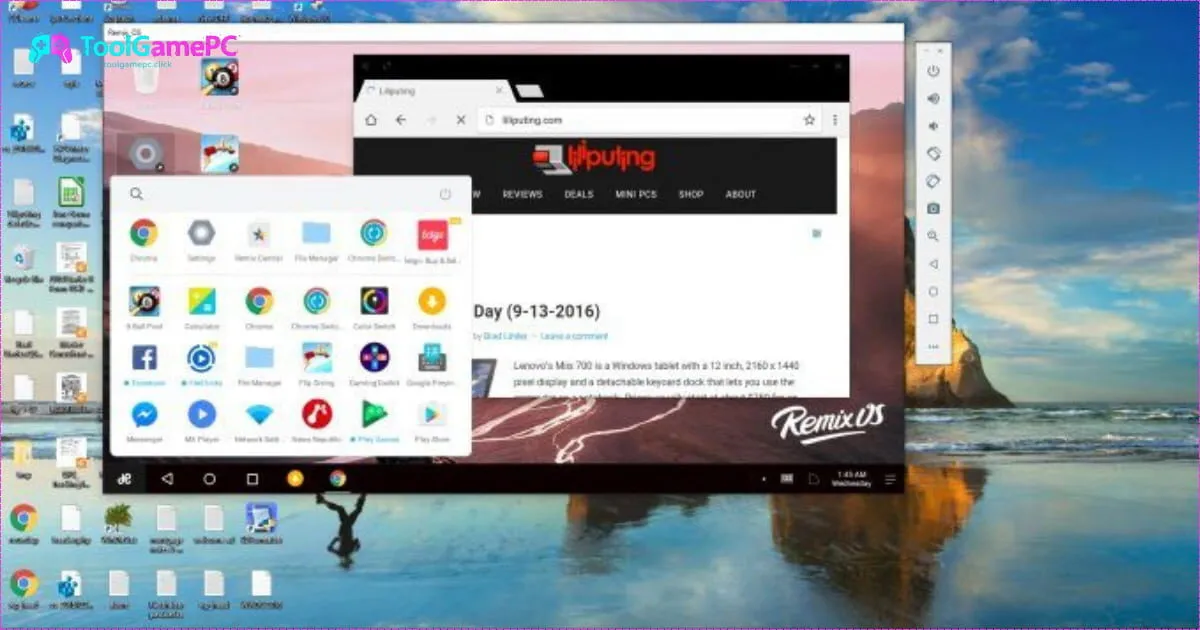 Hướng Dẫn Cài Đặt Remix OS Player Chi Tiết