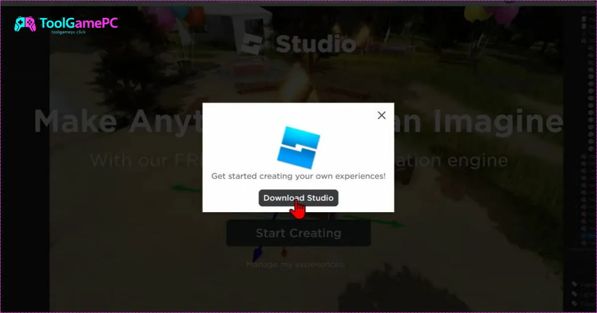 Hướng dẫn cài đặt và làm quen Roblox Studio