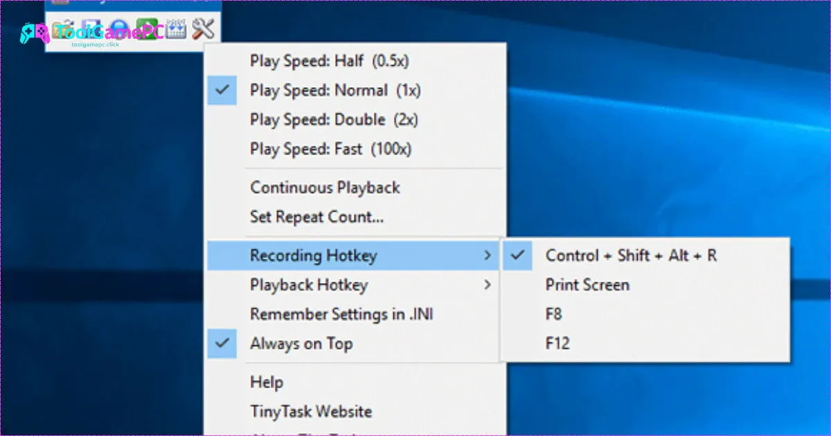 Hướng Dẫn Cài Đặt và Sử Dụng TinyTask