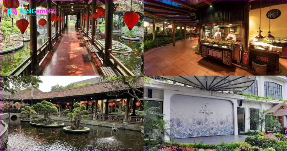 Không Gian Buffet Sen Tây Hồ