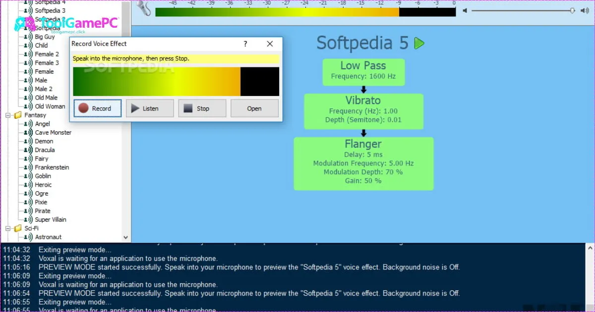 Tối Ưu Hóa Chất Lượng Âm Thanh bằng Voxal Voice Changer