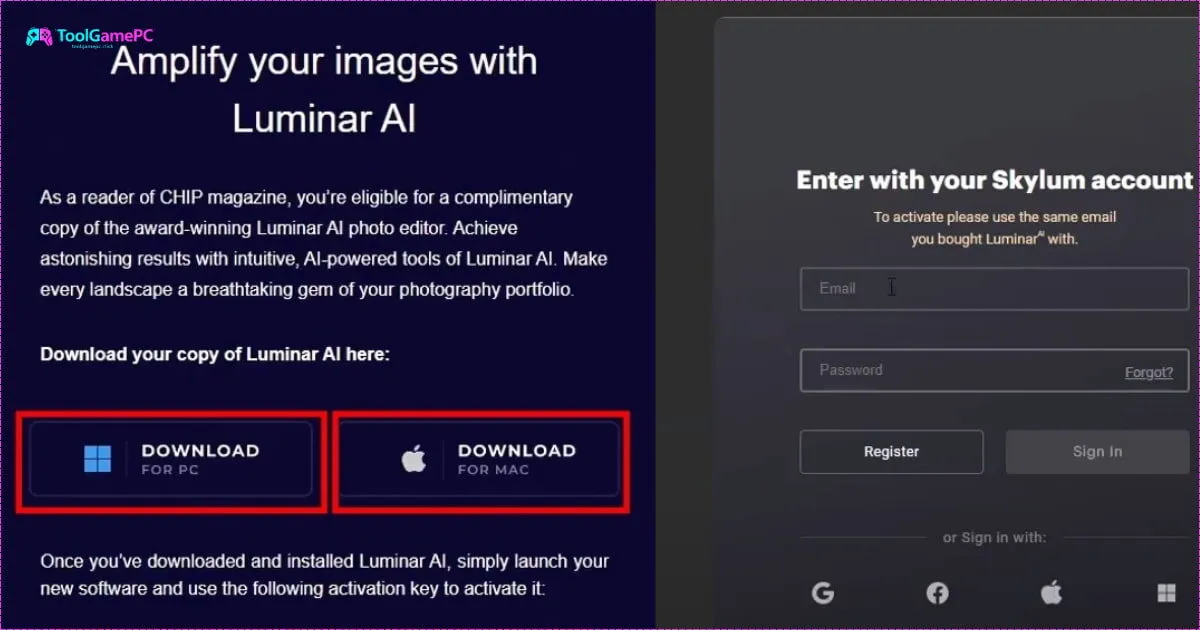 Download luminar ai crack phanmemaz Full Vĩnh Viễn