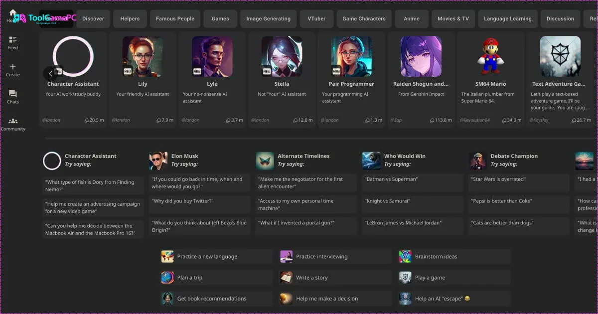 Hướng dẫn chi tiết cách sử dụng Character AI