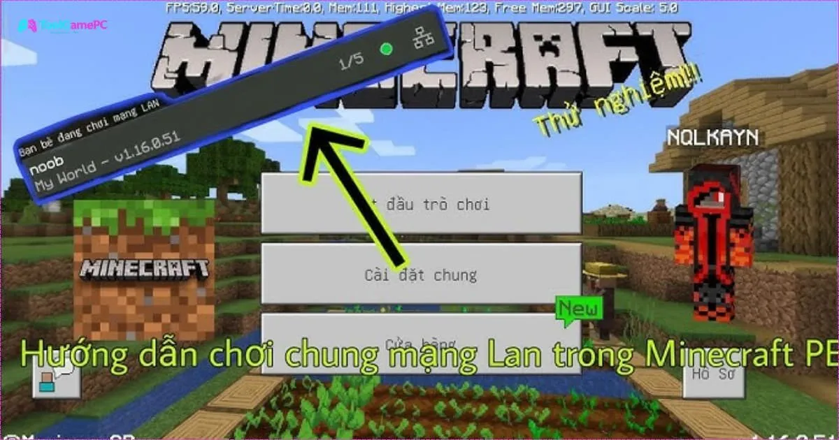 Hướng dẫn chơi Minecraft PE cho người mới