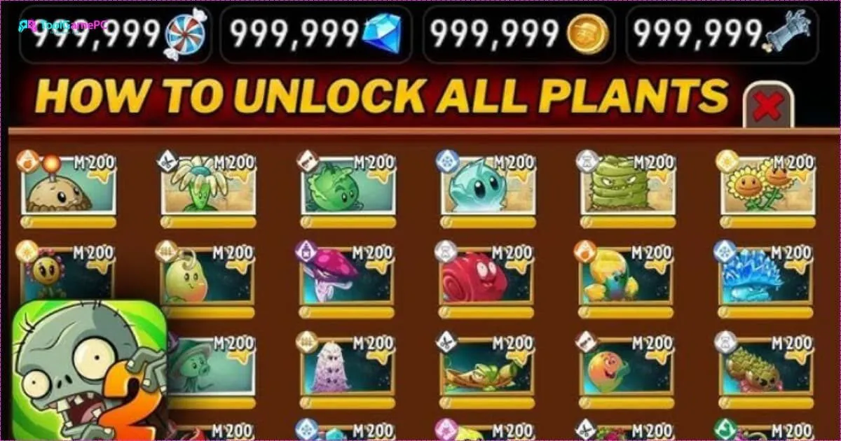 Tính Năng Nổi Bật Của Bản plant vs zombie 2 full cây modlmh.com