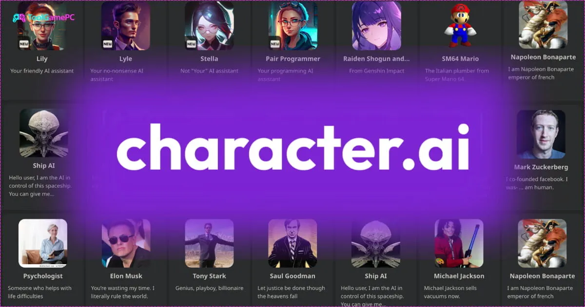 Tính năng nổi bật của Character AI