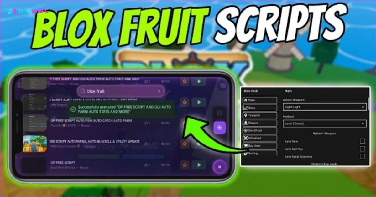 Tổng Hợp Các Script Blox Fruit Mới Nhất